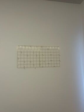 Gold Grid Wall Organizer